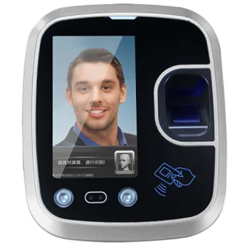 F851 Touch Screen Plam and RFID Card and Fingerprint & Facial Recognition